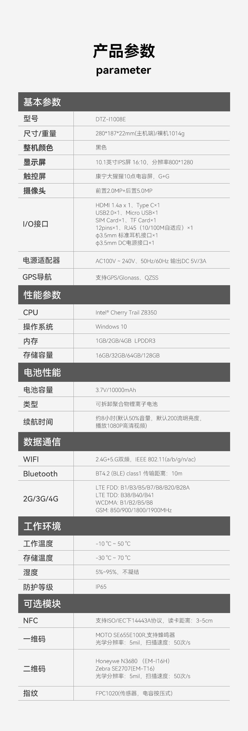 PA视讯三防平板