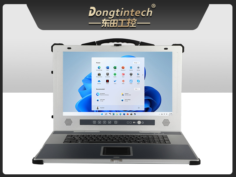 PA视讯加固便携机,17寸下翻式无人机指挥工作站,DTG-1417ZD-BQ670MA1