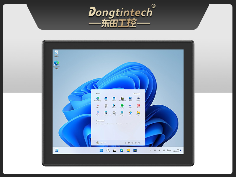 17寸触摸工控一体机,PA视讯工业触控平板电脑,DTP-1709-N5100